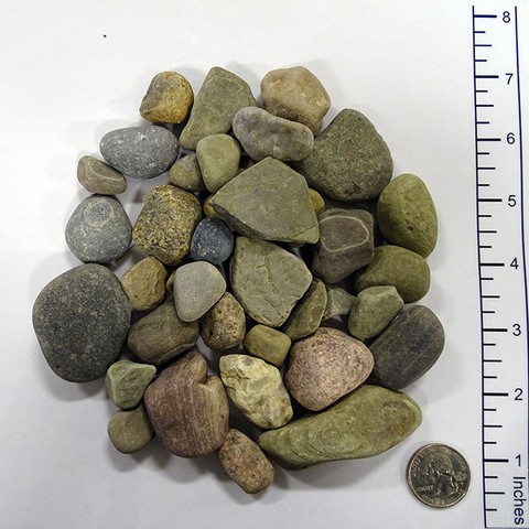 No. 2 Gravel (1-1/4") Washed Round Gravel